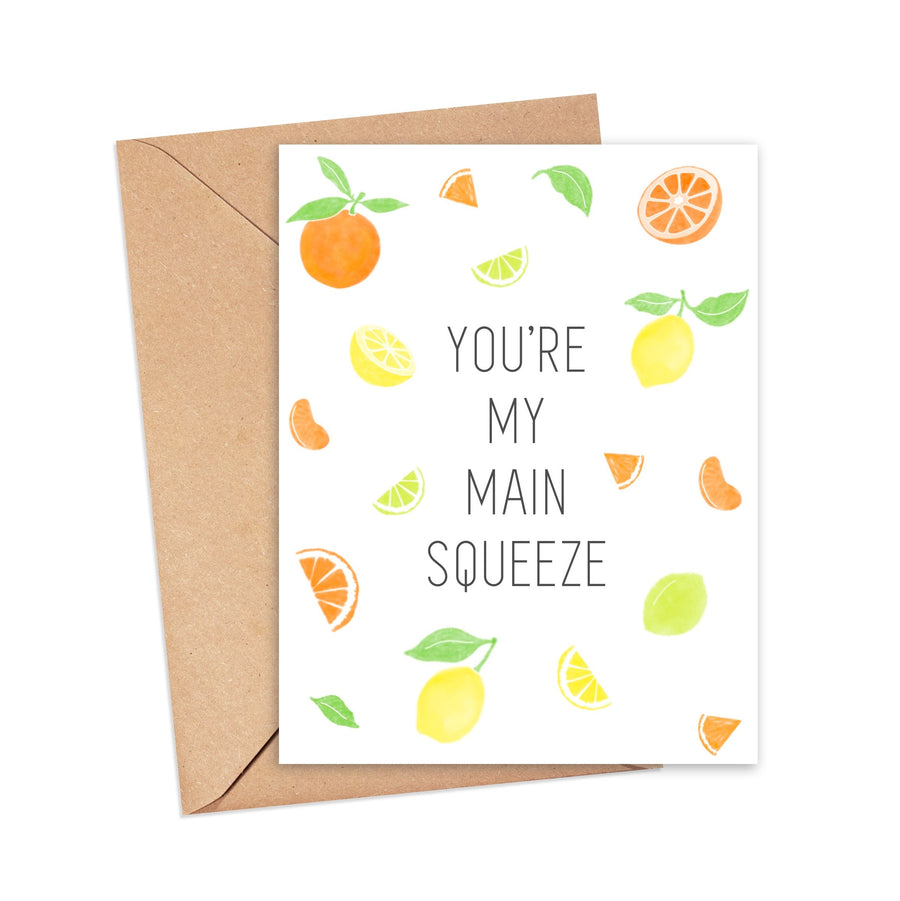 You're My Main Squeeze-Greeting Card - Bundled Baby